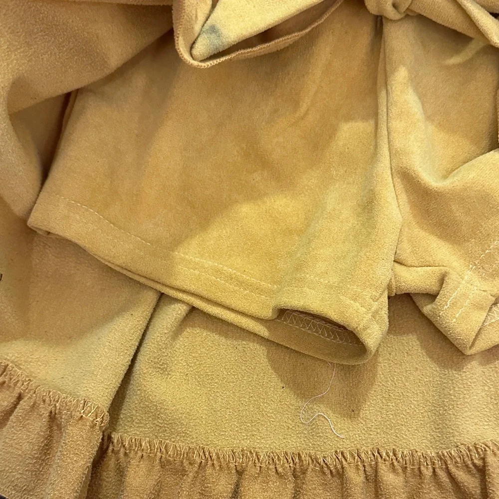 Yellow Ruffle Skort girls 4t